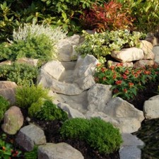 Bachlauf Wasserkaskade Set 4