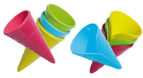Spielstabil eistüte sandform - eistüte,
