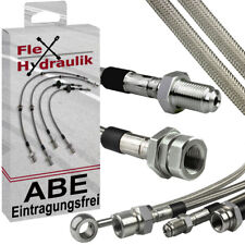 Für Mercedes E-Klasse (S211) E220 T CDI 170PS Kombi Stahlflex Bremsleitungen