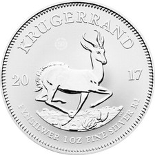 Krügerrand 2017 - 1 oz Fein Silber PP - 50 Jahre Jubiläumsedition Erstausgabe