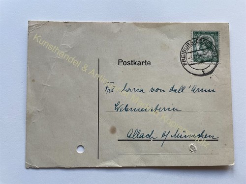 Postkarte adel von dall - von, dall‘