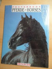 Posterbook Pferde Horses, brandneu, ARTCOLOR 6 Poster 30X40 cm