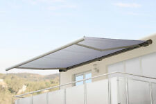 Elektrische Kassettenmarkise H123, Markise Vollkassette 4,5x3m Acryl Creme