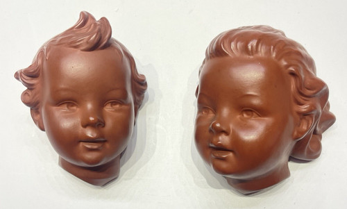 Vintage goebel keramik masken - vintage,