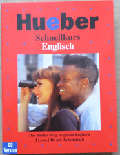 Hueber Schnellkurs Englisch Box mit Arbeitsbuch und 3x CDs