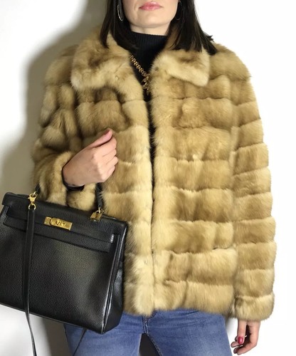 Traumhafte gold zobel jacke - traumhafte, by