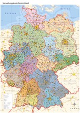 Deutschlandkarte - , (politisch)