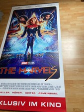 Banner * XXL-Kinoplakat * The Marvels * 127 x 247 cm * 2023