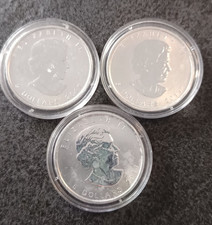 Silber 3 x 5 Dollar 2011