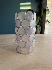 Vintage Capiz Muschel Zylinder