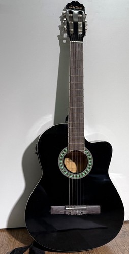 Harley benton cg200ce - cg200ce-bk, 4/4