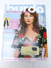 burda Moden 5/2004 Nähen Schnittmuster Kleider Damenmode Party Sommer Handarbeit