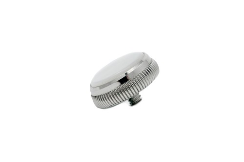 Fingerknopf nickelplatte - in,