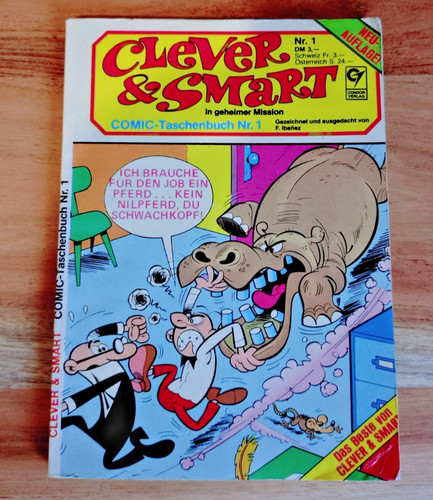 Clever smart comic - clever,