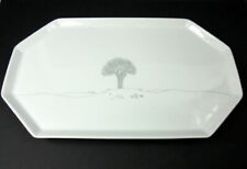 Platte ca. 32,5 x 19 cm  Polygon Winterreise v. Bryk  Rosenthal Porzellan