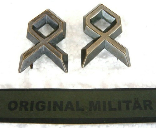 Paar metall auflagen - metall,