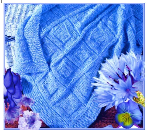 Strickanleitung babydecke - strickanleitung,