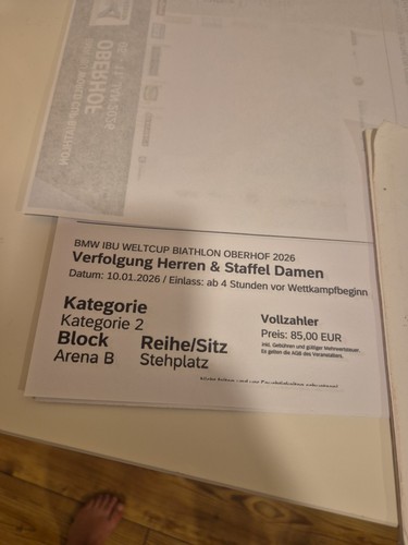Biathlon oberhof ticket - biathlon,