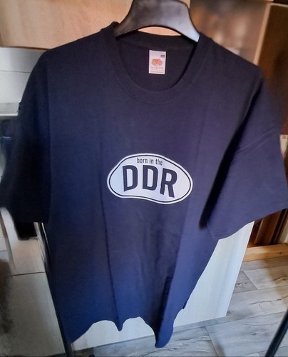 Tshirt ddr aufdruck xxl - "ddr",
