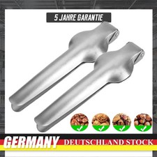 2X Maroni Schneider Edelstahl Walnüsse Nußknacker für Walnüsse Kastanien Nüsse