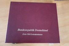 Sammlung 10DM Silber (42 Stück) in Sammelbox