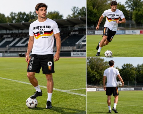 Deutschland trikot set shirt - trikot-set,
