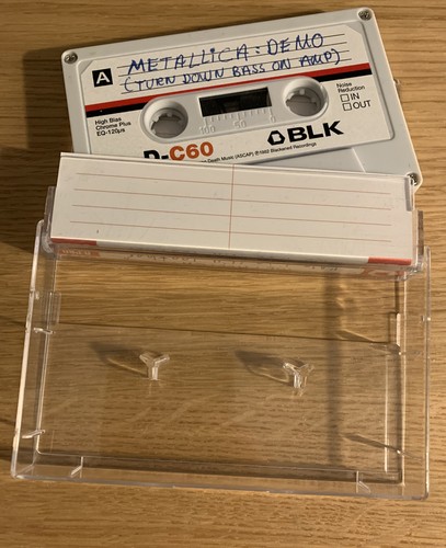 Metallica demo tape life - metallica,