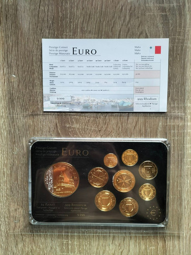 Malta euro prestige - euro, coinset