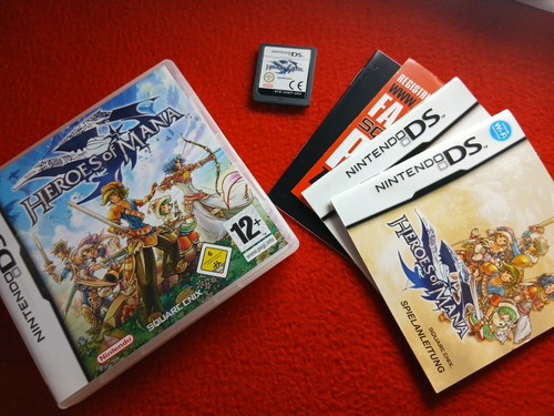 Heroes mana nintendo ds - nintendo,