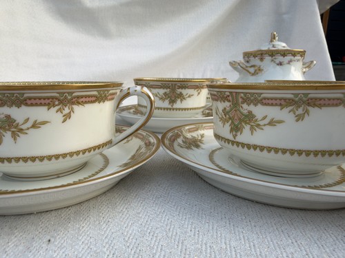Antikes kaffeeservice limoges - antikes,
