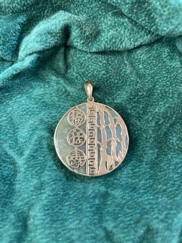 14k gelbgold und jade glück - 14k,