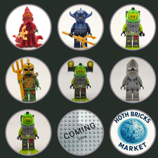 LEGO® Atlantis Minifiguren zur Auswahl