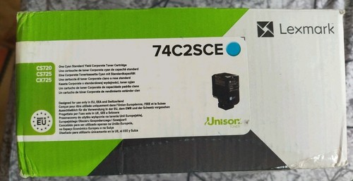 Original lexmark 74c2sce cyan - lexmark,