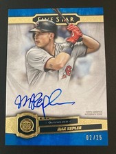 2021 Topps Five Star Autographs Blue FSA-MPE Max Kepler ed/25