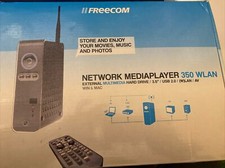 FREECOM Netzwerk Mediaplayer WLAN 350 500GB AV IOS MAC WINDOWS OVP