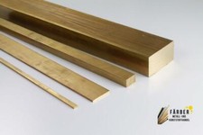 Messing Flach Länge 100mm