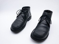 footprints Herren Boots Schnürschuh Leder schwarz Gr 41 EU Art 33464-98