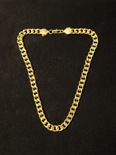 18k vergoldet herrenkette - 18k,