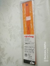 rotring Schriftschablone