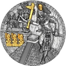 Niue 2020 2$ Warriors - Mayan
