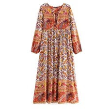 BOHO HIPPIE MAXIKLEID TUNIKA