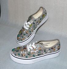 Vans Authentic K'S Kinder Schuhe Sneaker EU 31 UK13 Dino Party Train Drizzle Wei