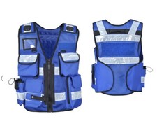 Neu 1214 Sicherheitsweste Security, Presse Einsatz-Weste, Hundeführer Weste Crew