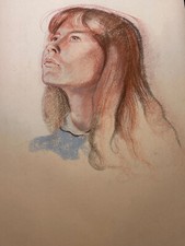 GROSSE KREIDEZEICHNUNG