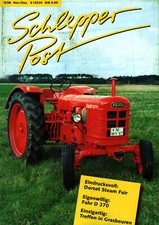 Zeitschrift Traktor Schlepper