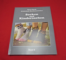 Buch -Arbeitsbuch Maschinenstricken Band2 - Socken und Kindersachen  Hanne Barth