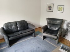 Cor Ledersessel und Sofa