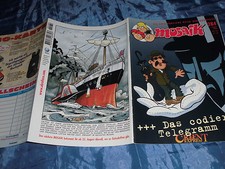 MOSAIK  /  Abrafaxe , Nr. 284 , August 1999 , Comic Kult , mit Kalender - Poster