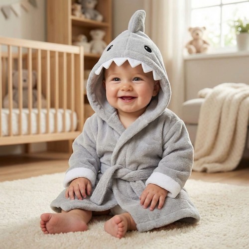 Hai kinder bademantel - hai, baby