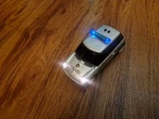 Modellauto Polizeiauto Mini Cooper mit Blaulicht